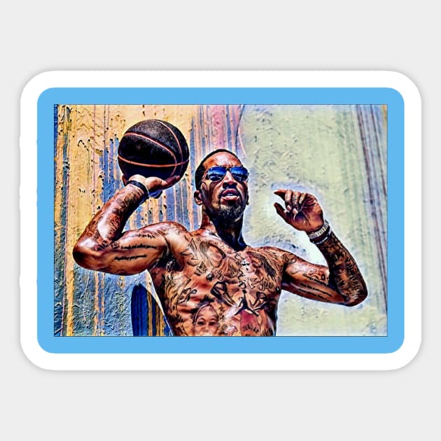 JR Sticker by HoopDynastees